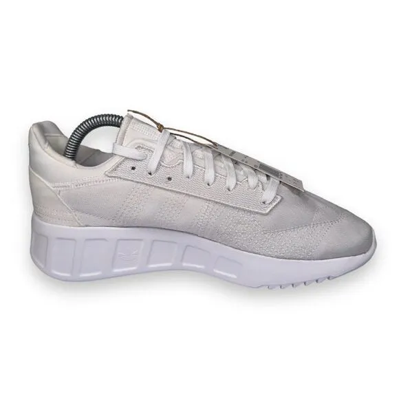 Adidas Geodiver Primeblue 'White' Sneakers FX5079 Men's 7.5 Women's 8.5