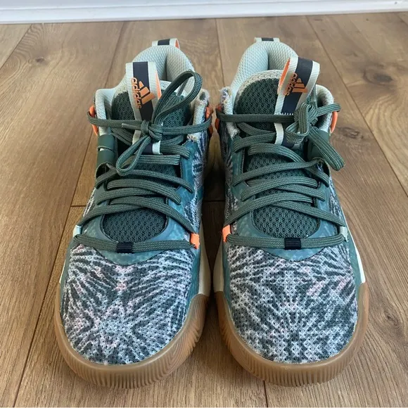 Adidas Harden Stepback 3 'Tie-Dye - Green Oxide’ Basketball Shoes Men’s Size 6
