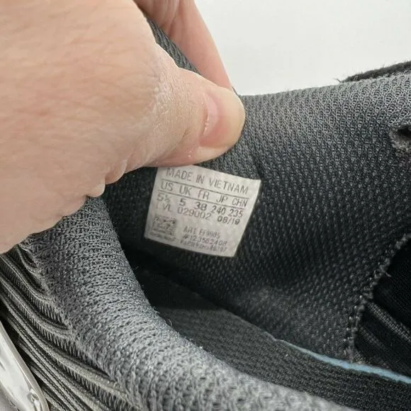Adidas Harden Stepback Men’s Basketball Shoes Size 5.5 M US Black/Grey