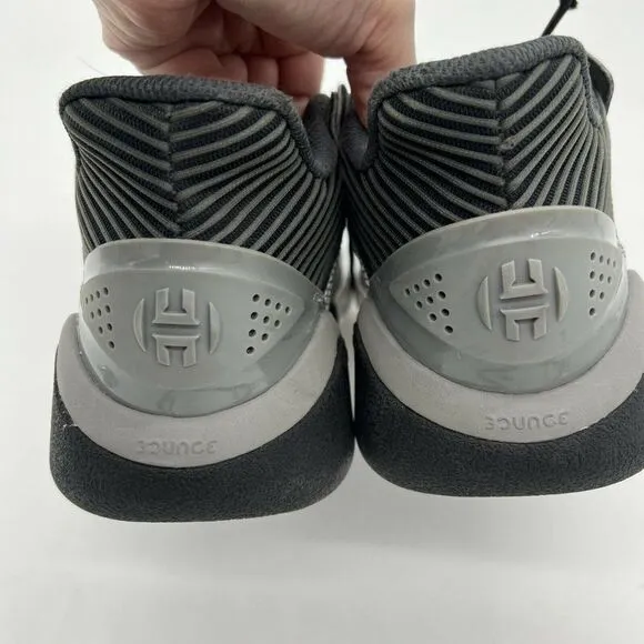 Adidas Harden Stepback Men’s Basketball Shoes Size 5.5 M US Black/Grey