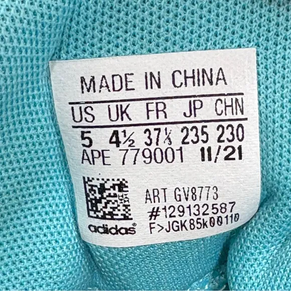Adidas Harden Vol 6 Basketball Shoes Pulse Aqua / Yellow GV8703