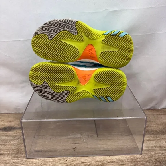 Adidas Harden Vol 6 Basketball Shoes Pulse Aqua / Yellow GV8703
