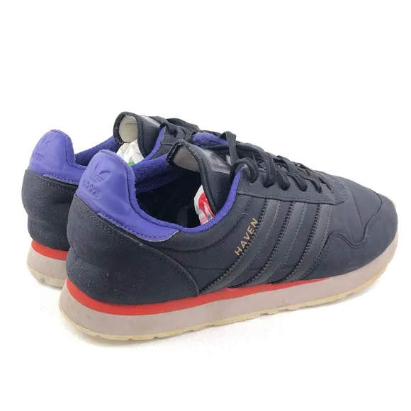 adidas Haven Black Sneakers 10.5