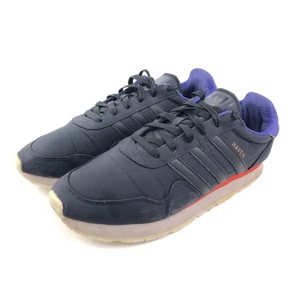adidas Haven Black Sneakers 10.5