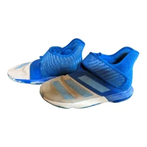 Adidas James Harden B/E 3 Blue Basketball Shoe Lace-up Sneakers Size 8 GUC