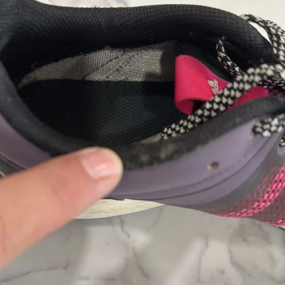 Adidas kanadia tr7 purple trail running shoes women size 9