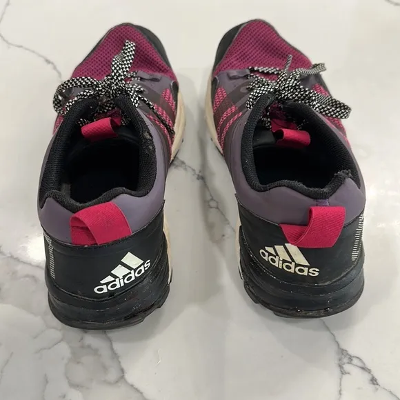 Adidas kanadia tr7 purple trail running shoes women size 9