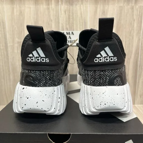 Adidas Kaptir 3.0 Black White Running Shoes Sneakers IF7314 Men’s Size 9.5