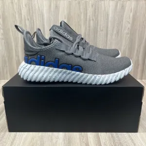 Adidas Kaptir 3.0 Gray White Blue Running Shoes Sneakers IF7315 Men’s Sz 11