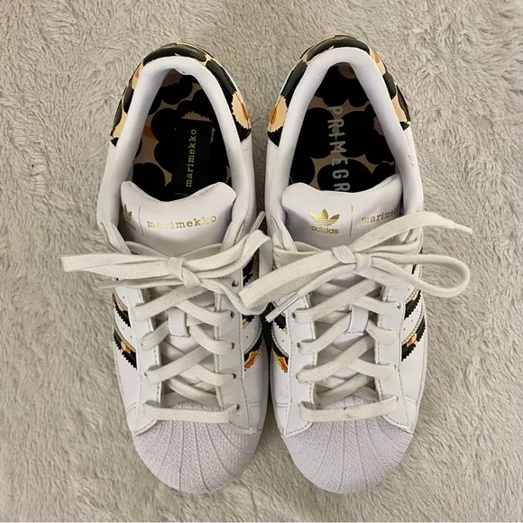 Adidas Marimekko x Superstar “Unikko” Shoes Women’s Size 6.5