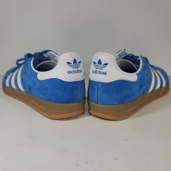 Adidas Men’s Gazelle Indoor Originals Mens Size 11 Blue Bird Gum H06260 Shoes