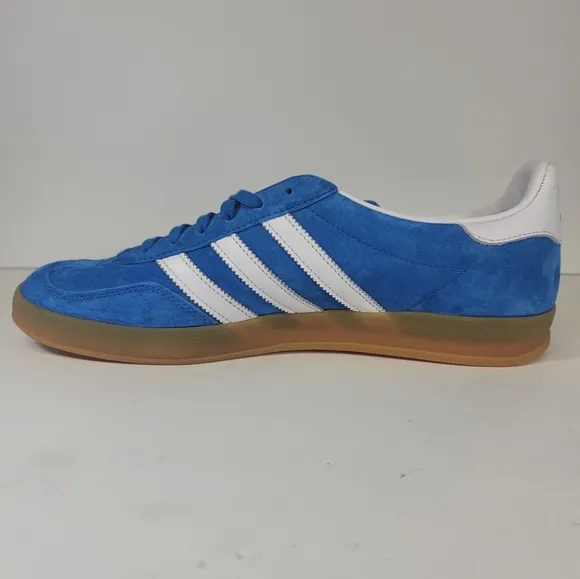 Adidas Men’s Gazelle Indoor Originals Mens Size 11 Blue Bird Gum H06260 Shoes