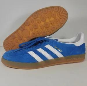 Adidas Men’s Gazelle Indoor Originals Mens Size 11 Blue Bird Gum H06260 Shoes