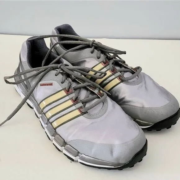 Adidas Men’s Golf Shoes Sneakers Gray Size 10