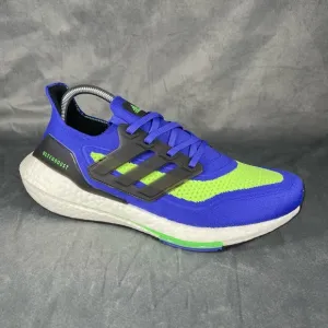 Adidas Mens‎ Ultra Boost 21 Shoes Sneakers Size 9 Blue Black Green