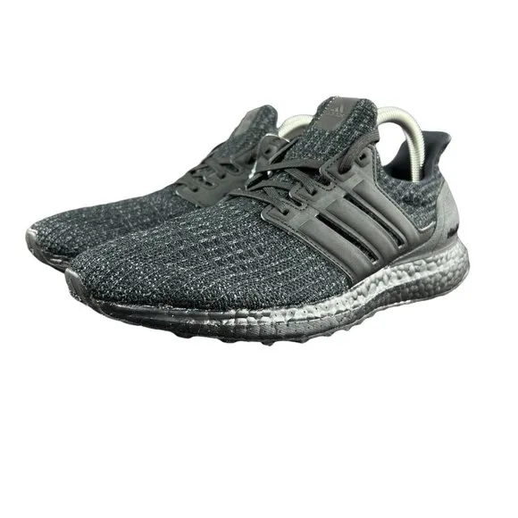 Adidas Men's UltraBOOST Triple Black Core Red Running Shoes F36641 Sizes 7 - 8.5