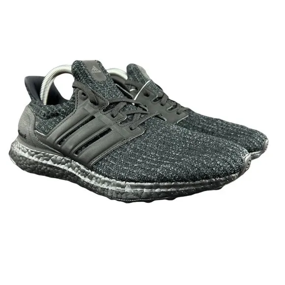Adidas Men's UltraBOOST Triple Black Core Red Running Shoes F36641 Sizes 7 - 8.5