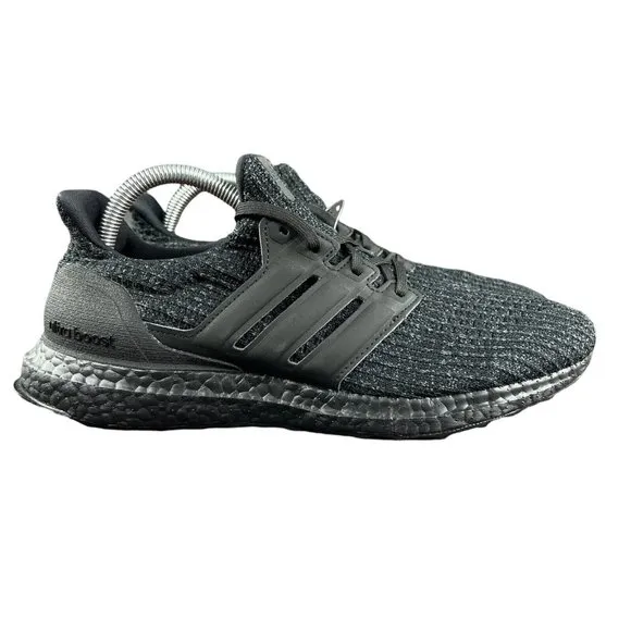Adidas Men's UltraBOOST Triple Black Core Red Running Shoes F36641 Sizes 7 - 8.5