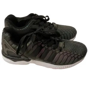 Adidas Men’s ZX Flux Greenish Black Shoes Size 8.5