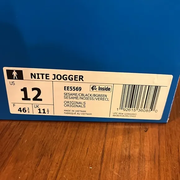 Adidas Nite Jogger Cordura Shoes Sneakers new EE5569 Men’s Size 12