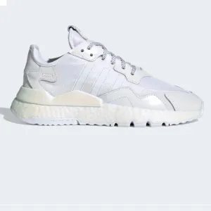 Adidas Nite Jogger Shoes Iridescent White