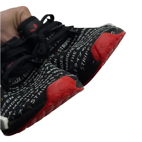 Adidas NMD R1 Berlin Edition Boost BLN Black Youth Men’s 5.5 Shoes