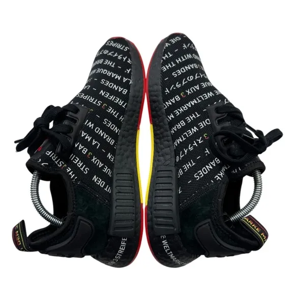 Adidas NMD R1 Berlin Edition Boost BLN Black Youth Men’s 5.5 Shoes