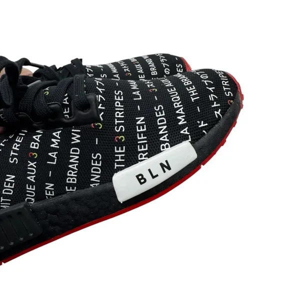 Adidas NMD R1 Berlin Edition Boost BLN Black Youth Men’s 5.5 Shoes