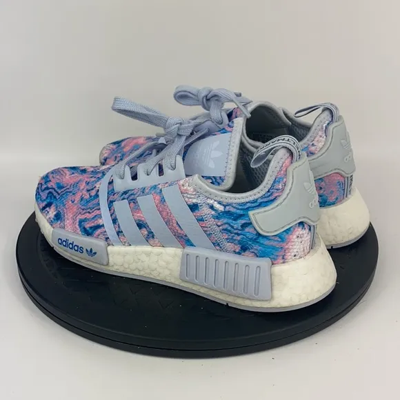 Adidas NMD R1 J Easter Tie Dye Athletic Shoes EF2300 Women’s Size 6.5 (5.5Y)
