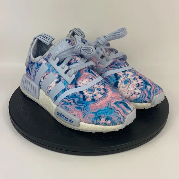 Adidas NMD R1 J Easter Tie Dye Athletic Shoes EF2300 Women’s Size 6.5 (5.5Y)