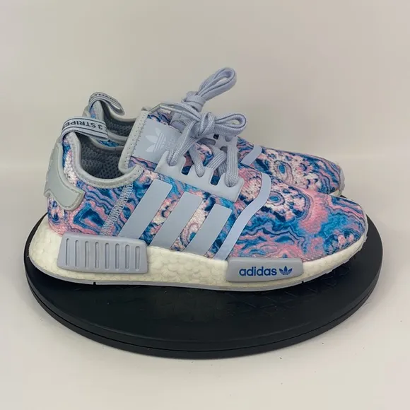 Adidas NMD R1 J Easter Tie Dye Athletic Shoes EF2300 Women’s Size 6.5 (5.5Y)