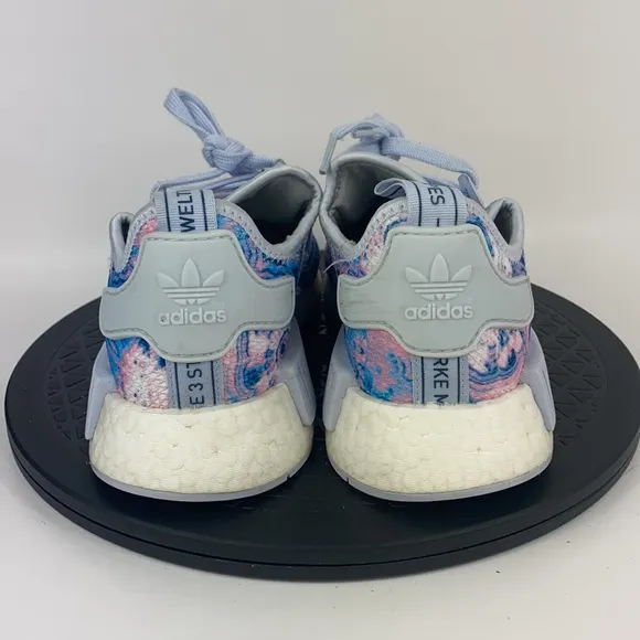 Adidas NMD R1 J Easter Tie Dye Athletic Shoes EF2300 Women’s Size 6.5 (5.5Y)