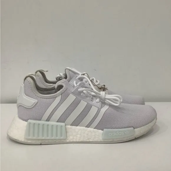 Adidas NMD R1 Primeblue Triple White GZ9259 Men’s Shoes Sneaker Size 8 New