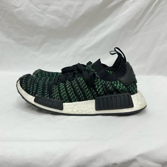 Adidas NMD R1 Primeknit Green and Black Men’s Size 6 Shoes