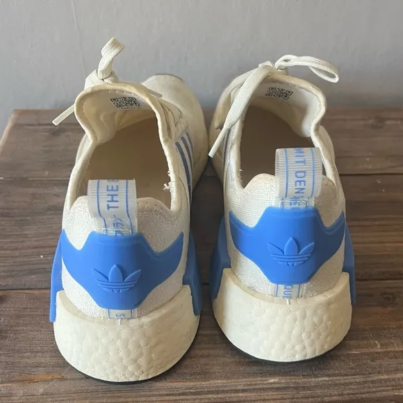 Adidas NMD_1 White and Blue Shoes Size 10 Women’s