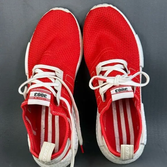 Adidas NMD_R1 Active Red Sneaker shoes men’s size 13