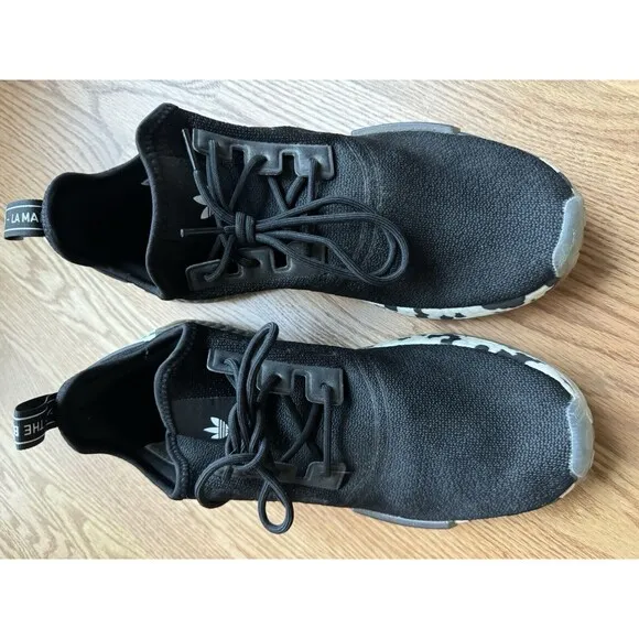 Adidas Nmd_R1 Sneaker Shoe Men’s Size 11.5 Color Splash Midnight Black/White