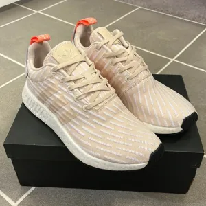 Adidas NMD_R2 NMD shoes sneakers new women’s Boost BA7260 chalk