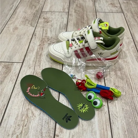 Adidas Originals Forum Low x The Grinch Cream 2023