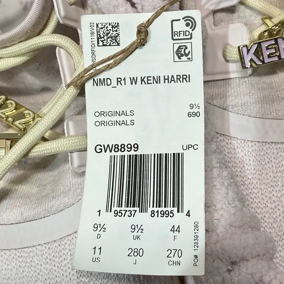 adidas Originals Womens NMD R1 x Kendra Keni Harrison Pink Shoes Size 11 GW8899