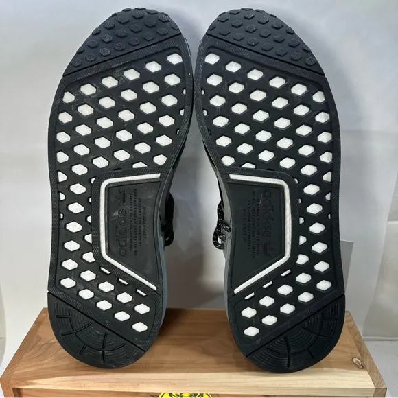 Adidas Pharrell x NMD Human Race Animal Print Grey Shoes ID1531 Men’s Size 8.5
