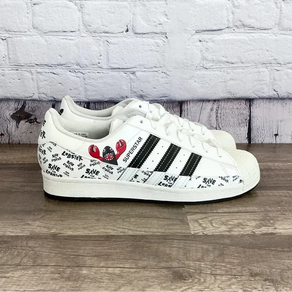 adidas‎ Philip Colbert x Superstar Save The Lobster GX7996 Sneakers Shoes 8.5