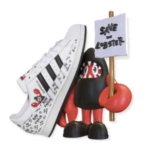 adidas‎ Philip Colbert x Superstar Save The Lobster GX7996 Sneakers Shoes 8.5