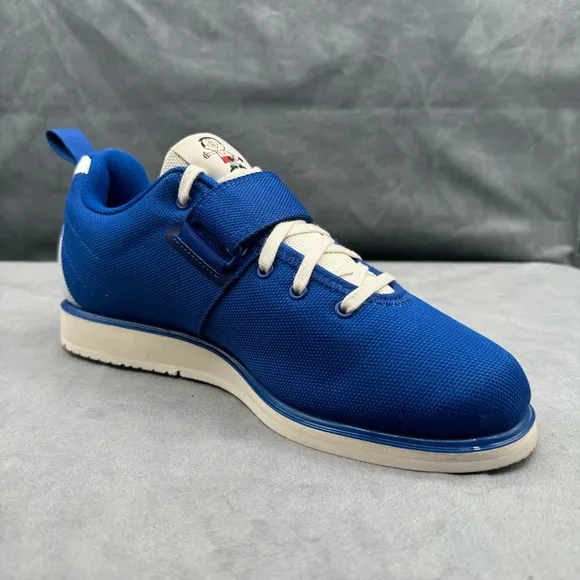 Adidas Powelift 4 Weighlifting Shoes Blue/White Mens Size 7.5‎ Women’s Sz 8.5