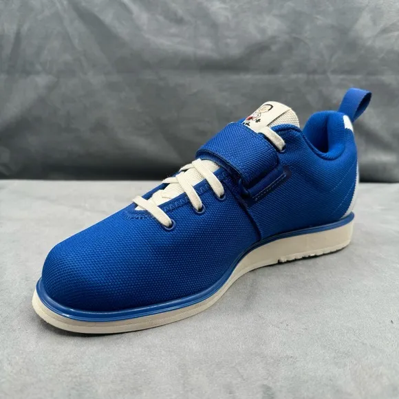 Adidas Powelift 4 Weighlifting Shoes Blue/White Mens Size 7.5‎ Women’s Sz 8.5
