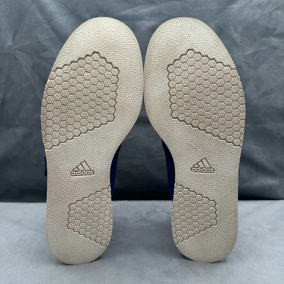 Adidas Powelift 4 Weighlifting Shoes Blue/White Mens Size 7.5‎ Women’s Sz 8.5