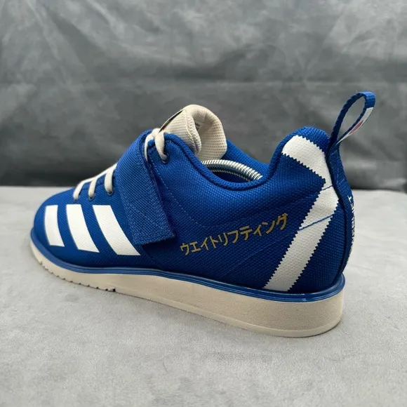 Adidas Powelift 4 Weighlifting Shoes Blue/White Mens Size 7.5‎ Women’s Sz 8.5
