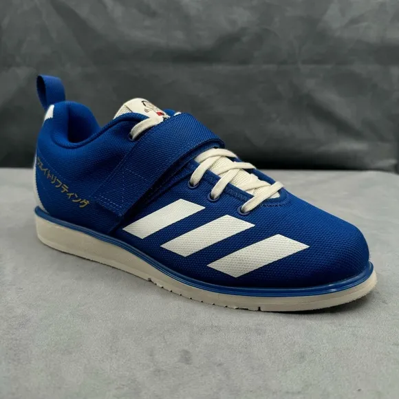 Adidas Powelift 4 Weighlifting Shoes Blue/White Mens Size 7.5‎ Women’s Sz 8.5