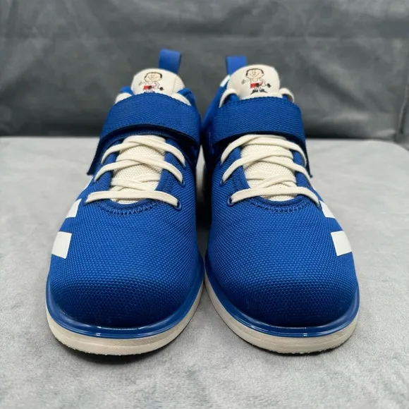 Adidas Powelift 4 Weighlifting Shoes Blue/White Mens Size 7.5‎ Women’s Sz 8.5