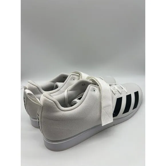 Adidas Powerlift 4 Weightlifting Training Shoes White BC0347 Men Size 14.5 NWT🛒